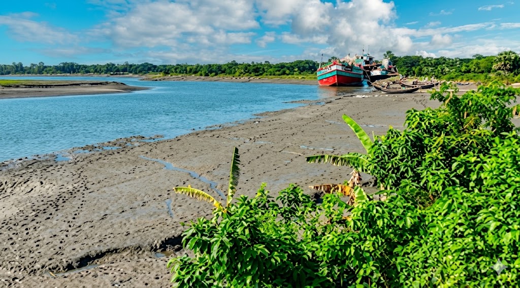 সোনাগাজী সমুদ্র সৈকতের প্রাকৃতিক দৃশ্য ফেনী বাংলাদেশ