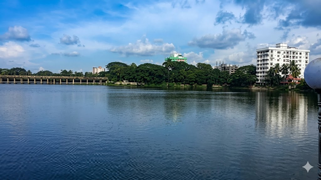 ড্রোন ভিউ ধর্মসাগর পার্ক কুমিল্লা