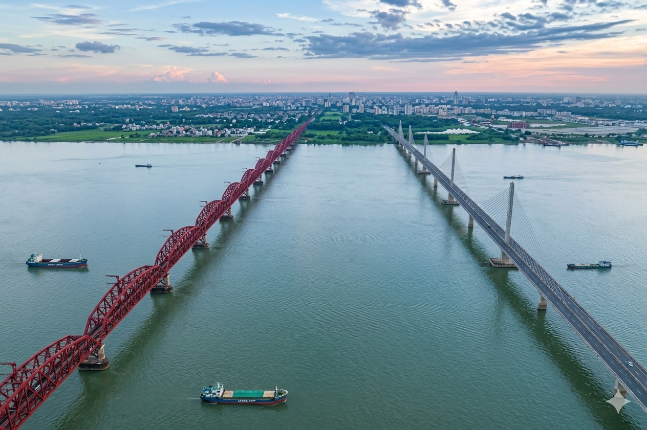 কুষ্টিয়া ও পাবনাকে সংযুক্ত করা লালন শাহ সেতু