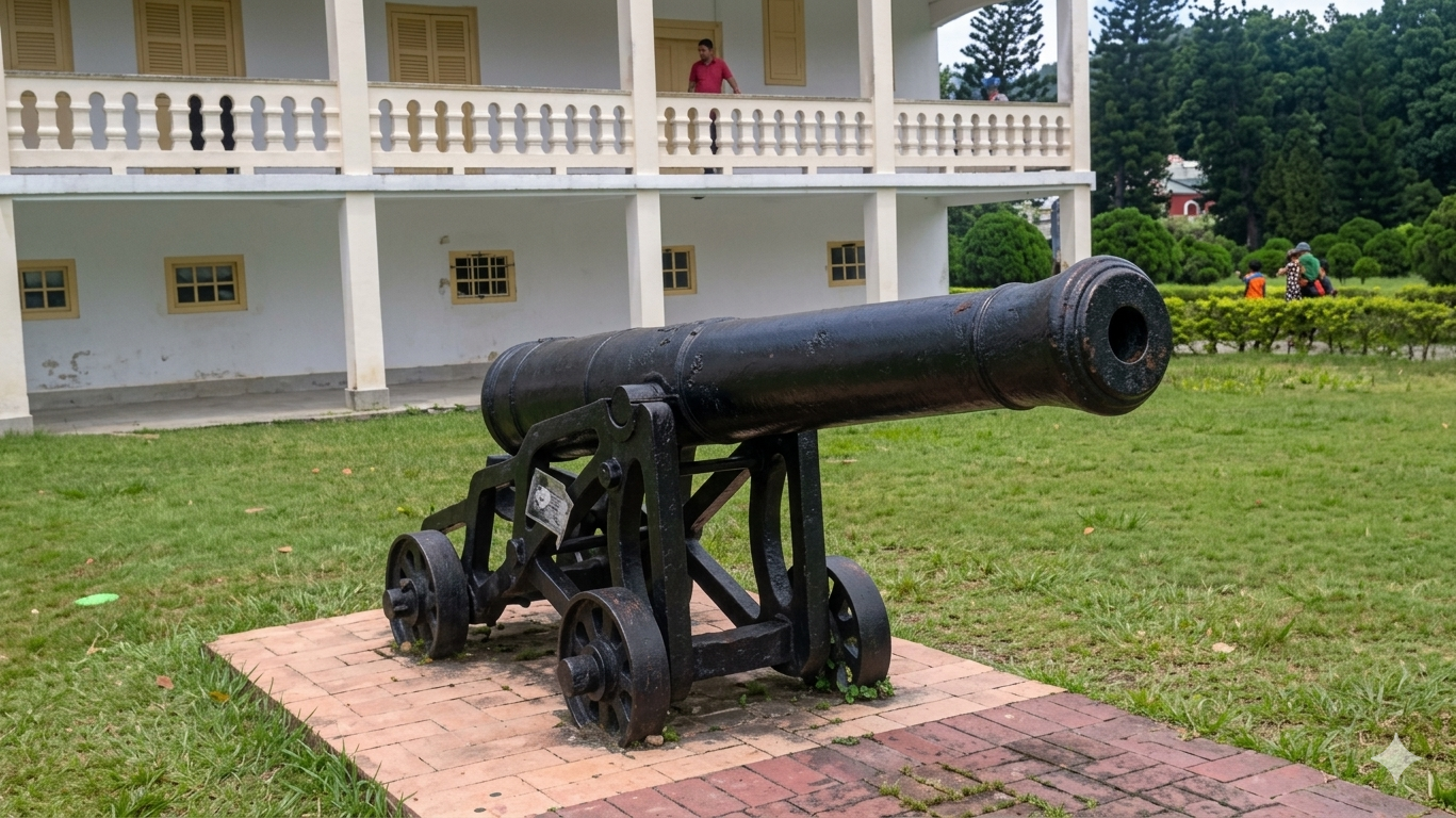 উত্তরা গণভবনের ঐতিহাসিক কামান