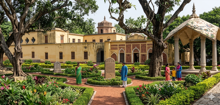বুজ প্রকৃতির মাঝে সাগরদাঁড়ি গ্রাম
